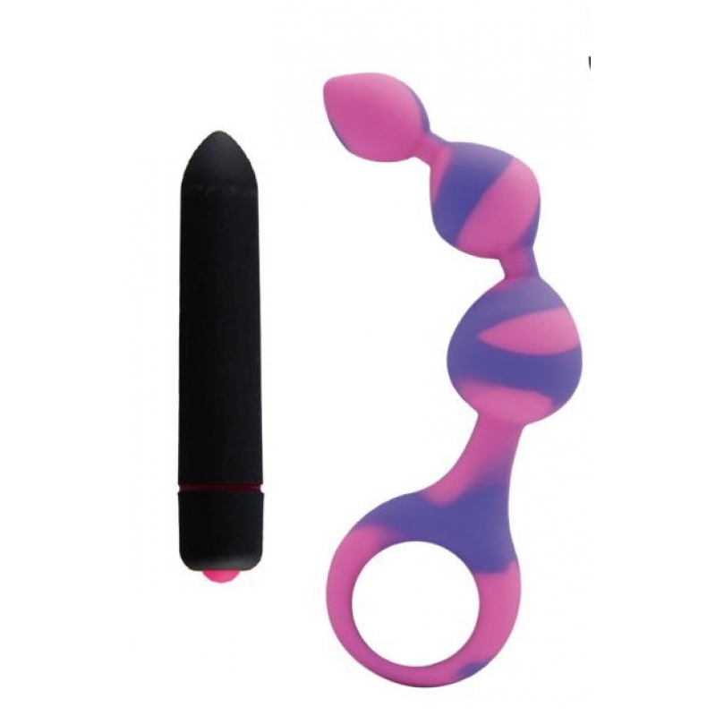 Vibro Mas Pilu Micro Bala Con Varita Anal Intimo Sexshop