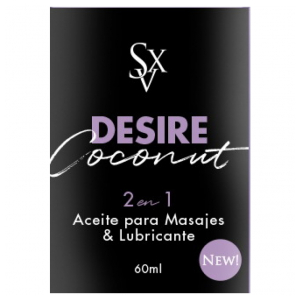 Aceite y Lubricante Desire Coconut 2 en 1