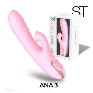 Ana 3 Doble Estimulador con Succionador de Clítoris