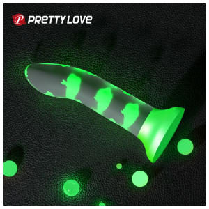 DILDO DE SILICONA LUMINOSO