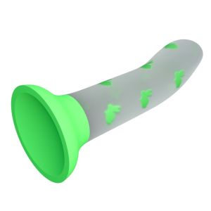 DILDO DE SILICONA LUMINOSO