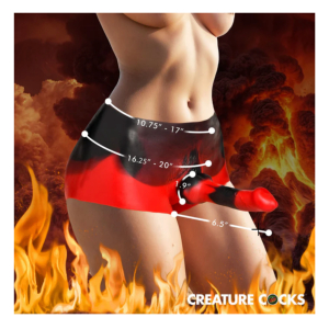 STRAP ON DE SILICONA HELL HOUND