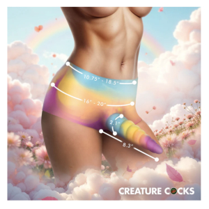 STRAP ON UNICORNIO DE SILICONA