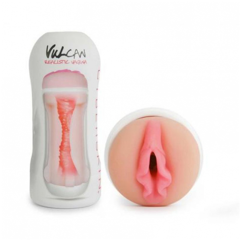 CyberSkin® Vulcan Realistic Vagina, Cream
