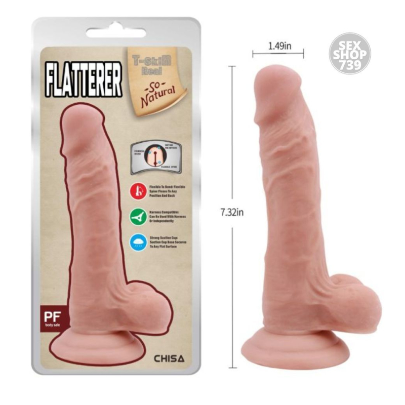 DILDO REALISTICO - FLATTERER - LATINO