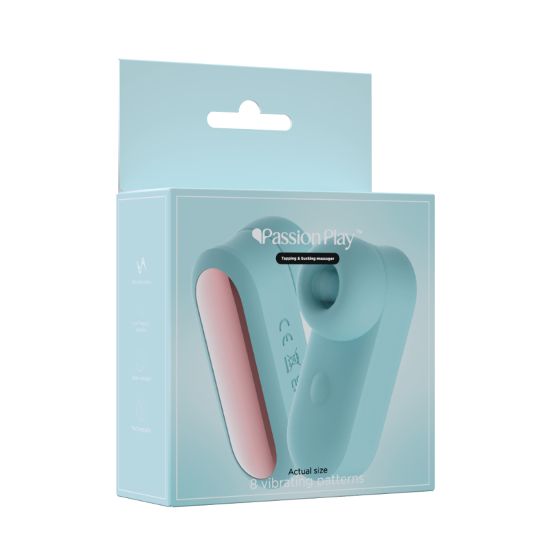 Estimulador clitoriano Tapping & Sucking massager