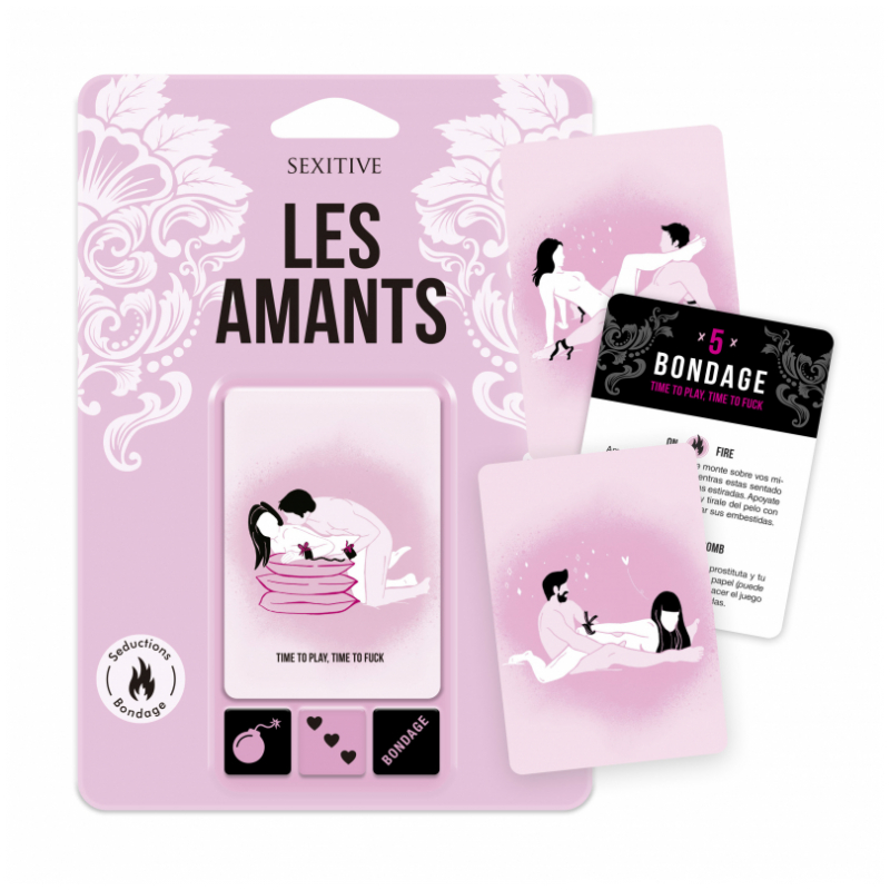 Les Amants, juego de cartas + dados