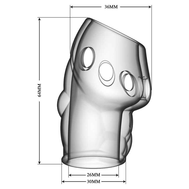 Oscar Funda texturada de pene