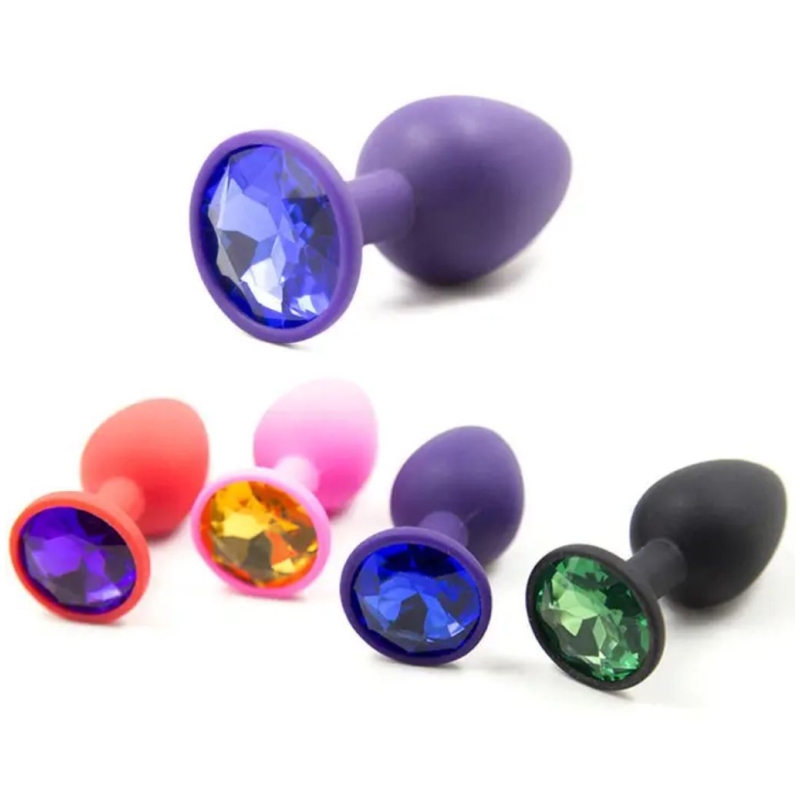 PLUG SILICONA S - CON STRASS