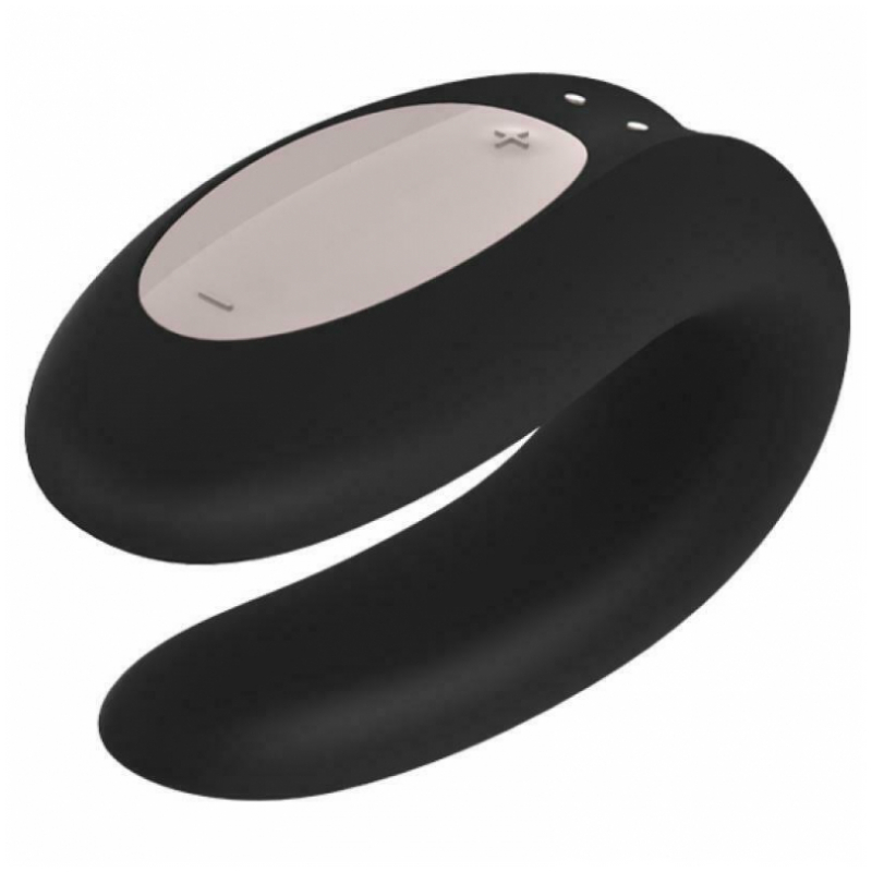 SATISFYER DOUBLE JOY CON APP -  NEGRO