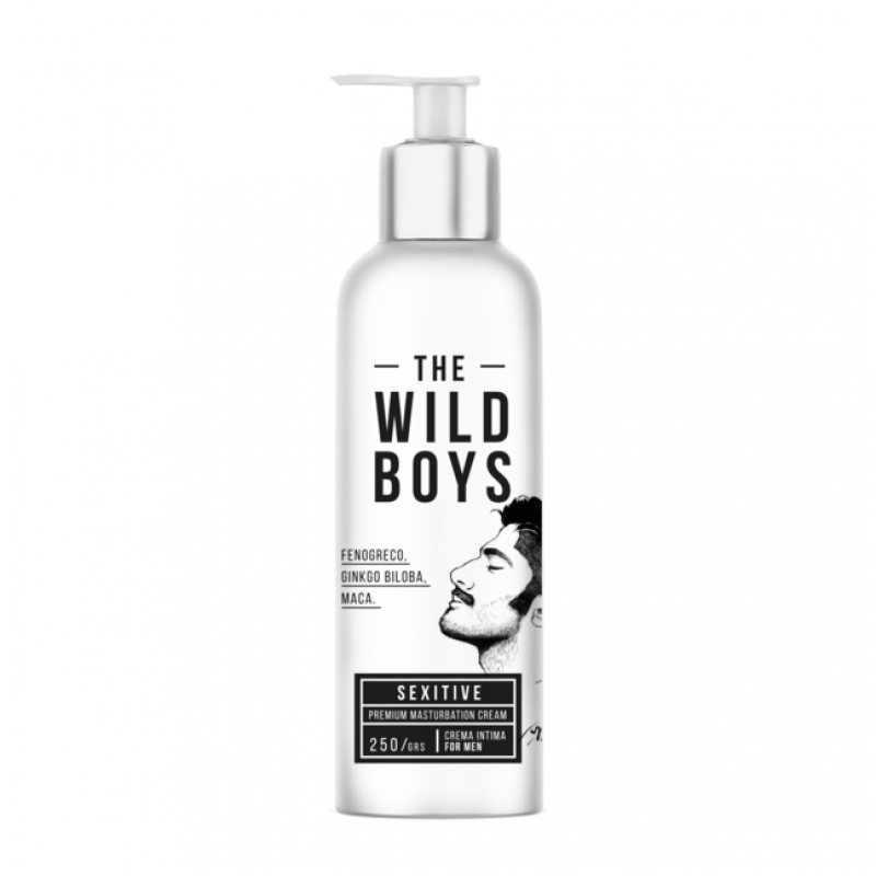 THE WILD BOYS - CREMA MASTURBACION CON DOSIFICADOR X 250ML.