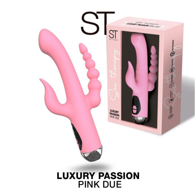Triple estimulador LUXURY PASSION PINK DUE