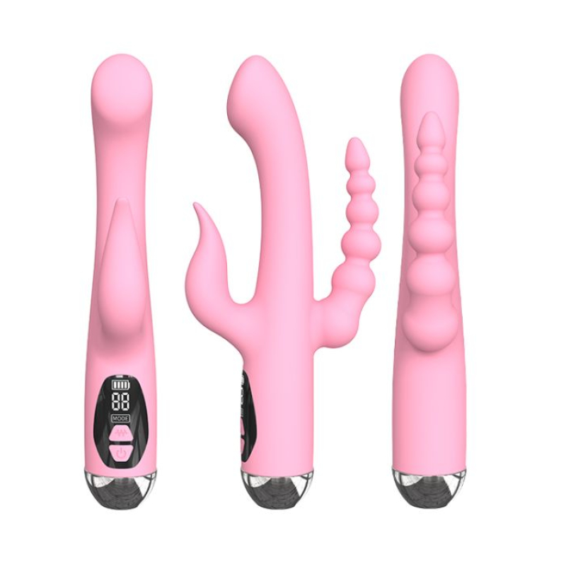 Triple estimulador LUXURY PASSION PINK DUE