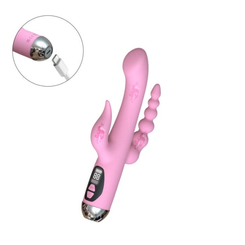 Triple estimulador LUXURY PASSION PINK DUE