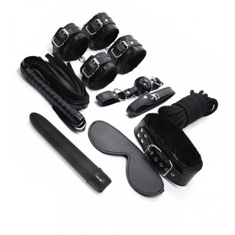 VIBRO + 7 piezas bondage set